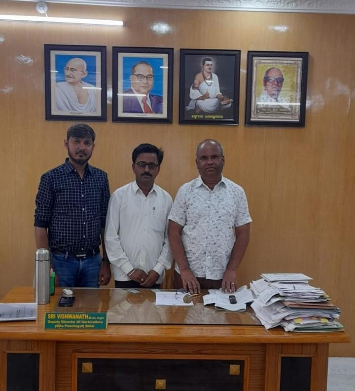 बिदर जिल्ह्यातील फलोत्पादक शेतकऱ्यांच्या समस्या सोडवणार - अंकुशराव वाडीकर