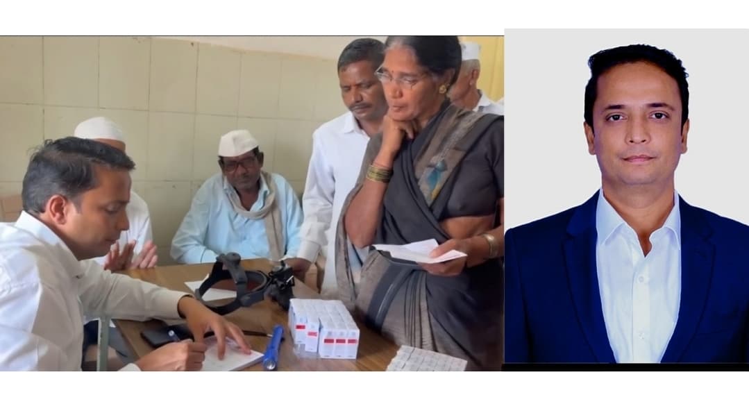 डॉ. बिरादार नेत्र रुग्णालय व फेको सेंटर यांच्यावतीने घाटबोरोळ येथे मोफत नेत्ररोग निदान शिबिर संपन्न, 380 रुग्णांची तपासणी तर 92 जणांची होणार अल्प दरात शस्त्रक्रिया