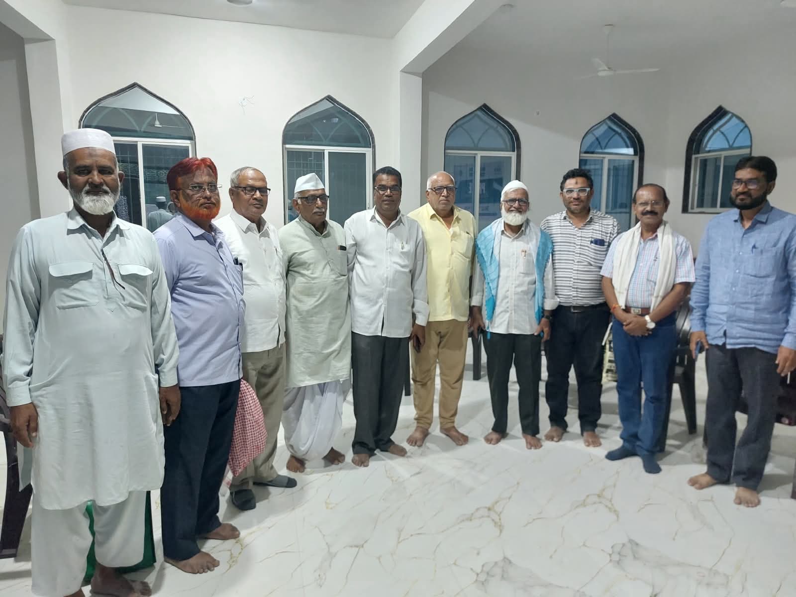 सद्भावना मंचच्या वतीने पाणी वाचवा या विषयावर बैठक
