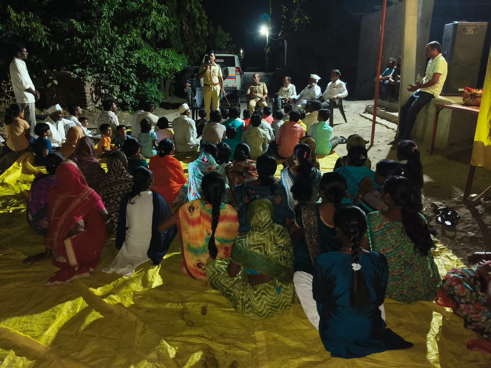 पोलीस आपल्या गावामध्ये’ उपक्रमांतर्गत लातूर पोलिसांच्या 241 गावांना भेटी; 12867 नागरिकांशी साधला संवाद