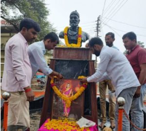 रयतेचे स्वराज्य प्रतिष्ठानच्या वतीने राष्ट्रमाता राजमाता जिजाऊ यांची जयंती साजरी