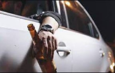 मद्यधुंद कारचालकाची थरकाप उडविणारी घटना सीसीटीव्हीत कैद