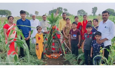 अहमदपूर तालुक्यात काळ्या आईचा उत्सव पारंपारिक पध्दतीने मोठ्या उत्साहात साजरा