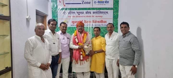 श्री शॉपींग झोन वर्धापन दिन कार्यक्रमास आमदार बाबासाहेब पाटील यांची उपस्थिती