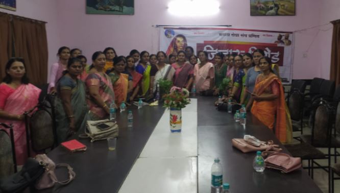 जिजाऊ ब्रिगेड आढावा बैठक