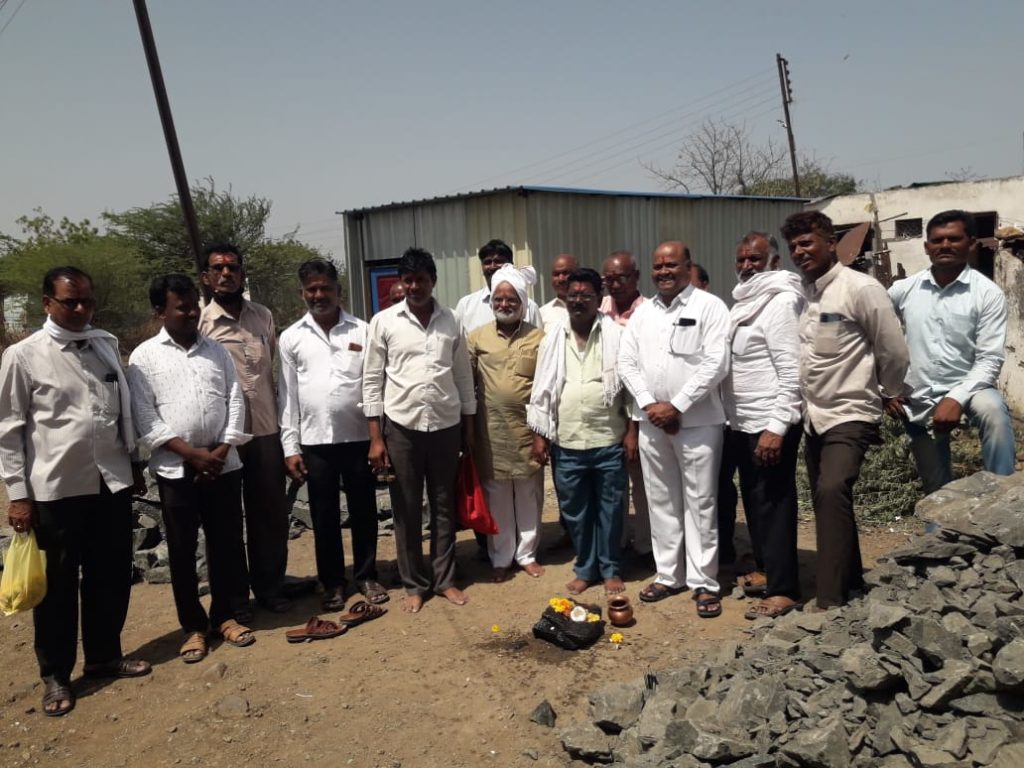 मलकापूर ग्रामपंचायत हद्दीत विविध विकास कामांचे उद्घाटन - मुन्ना पाटील