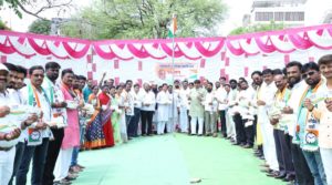 राष्ट्रवादी काँग्रेस पार्टी 23 वा वर्धापनदिन साजरा