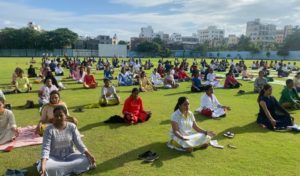 मानवतेसाठी योगाचा आधार घेतला पाहिजे - डॉ.संदिपान जगदाळे