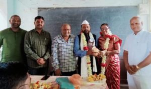 तूकाराम पाटील सर यांच्या सेवानिवृत्ती निमित्त सत्कार