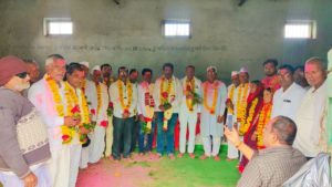 नांदगाव सोसायटीच्या चेअरमन पदी सतिश कुलकर्णी तर व्हाईस चेअरमनपदी व्यंकट घोडके