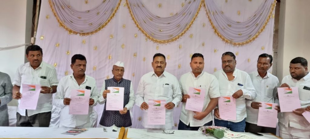 आगामी स्थानिक स्वराज्य निवडणुकांमध्ये राष्ट्रवादी काँग्रेस पक्षाचा झेंडा फडकणार - आ. बाबासाहेब पाटील