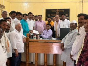 अतिवृष्टीमुळे झालेल्या पिकांचे पंचनामे करून शेतकऱ्यांला तात्काळ मदत द्या - माजी मंत्री विनायकराव पाटील यांची मुख्यमंत्र्यांकडे मागणी