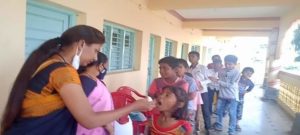 सुवर्णबिंदू प्राशन शिबिर संपन्न