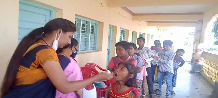 सुवर्णबिंदू प्राशन शिबिर संपन्न