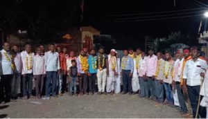 नागझरी येथे नागनाथ महाराज शेतकरी विकास पॅनलचा विजय