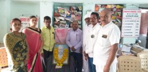 श्यामलाल सार्वजनिक वाचनालयात पद्मश्री एस.आर .रंगनाथन यांची जयंती साजरी