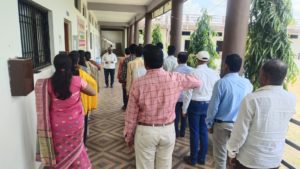 कै. बापूसाहेब पाटील एकंबेकर महाविद्यालयात सद्भावना दिन साजरा