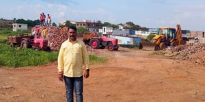 वीट भट्ट्याच्या अतिक्रमणावर तहसीलचा हातोडा