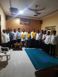 साई ग्रुपच्या वतीने नवनियुक्त तंटामुक्ती समितीचा सत्कार