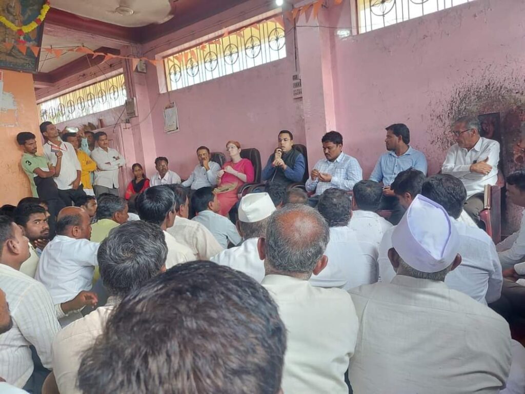 हासुरी गावातील नागरिकांनी घाबरू नये - जिल्हाधिकारी