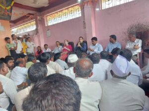 हासुरी गावातील नागरिकांनी घाबरू नये - जिल्हाधिकारी