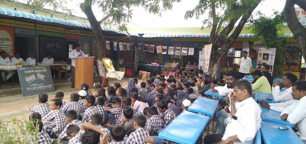 जि. प. शाळा किणीयल्लादेवी येथे शिक्षक दिनानिमित्त नशाबंदीचा कार्यक्रम
