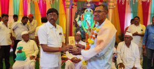 कर्तबगार व्यक्तीचा सत्कार इतरांसाठी आदर्श ठरतो - शिवाजीराव हुडे