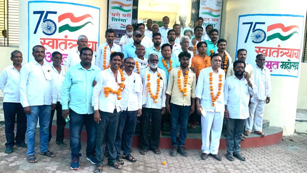 मेथी ग्रामपंचायत बिनविरोध निवडीची हॅटट्रिक