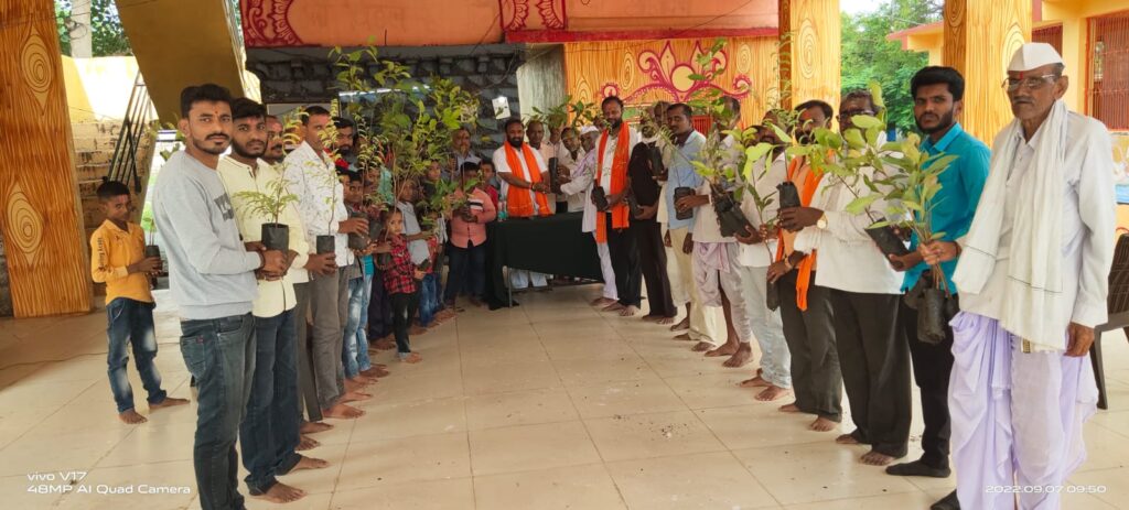 तळेगाव येथे गणेश मंडळाच्या वतीने सामाजिक उपक्रमाचे आयोजन