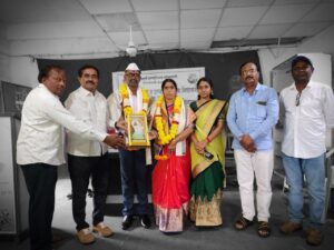 प्रा.एन.आर. लांजे यांचा सेवानिवृत्ती कार्य गौरव सोहळा