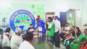 राष्ट्रवादी काँग्रेस अर्बन सेल च्या वतीने महानगरपालिकेचे प्रभारी आयुक्त पृथ्वीराज बी. पी. यांना नागरी समस्यांचे निवेदन