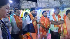 राधासाई दांडीयाने मोलाचा संदेश दिला, धार्मिक आणि सांस्कृतिक कार्यक्रमात राजकारण नको - माजी आ.भालेराव