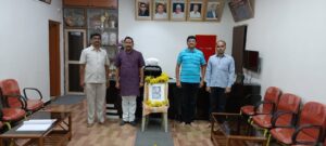 महात्मा फुले महाविद्यालयात आद्यकवी वाल्मिकी यांची जयंती साजरी