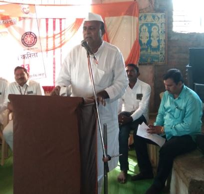 युवकांच्या मनात राष्ट्रीय मूल्ये रुजविण्यासाठी शिबिरे महत्त्वाची- माजी राज्यमंत्री बाळासाहेब जाधव