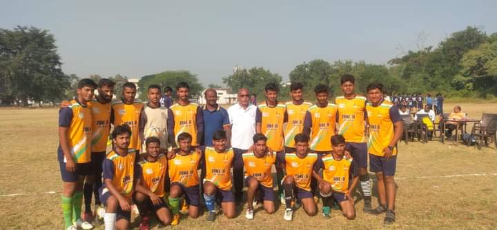 आंतर विभागीय फुटबॉल स्पर्धेत मातृभूमीला अजिंक्यपद