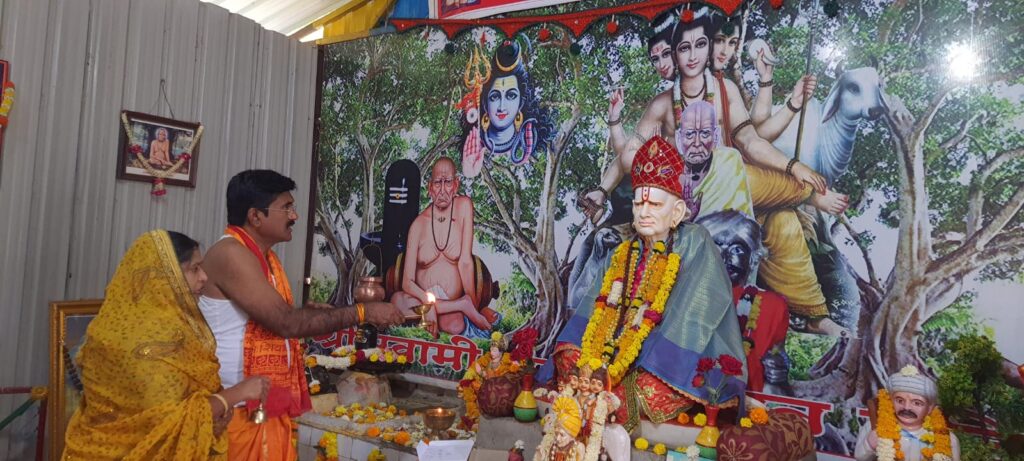 श्रीपाद वल्लभ दिगंबरा च्या गजरात हत्तीबेट यात्रेची सांगता