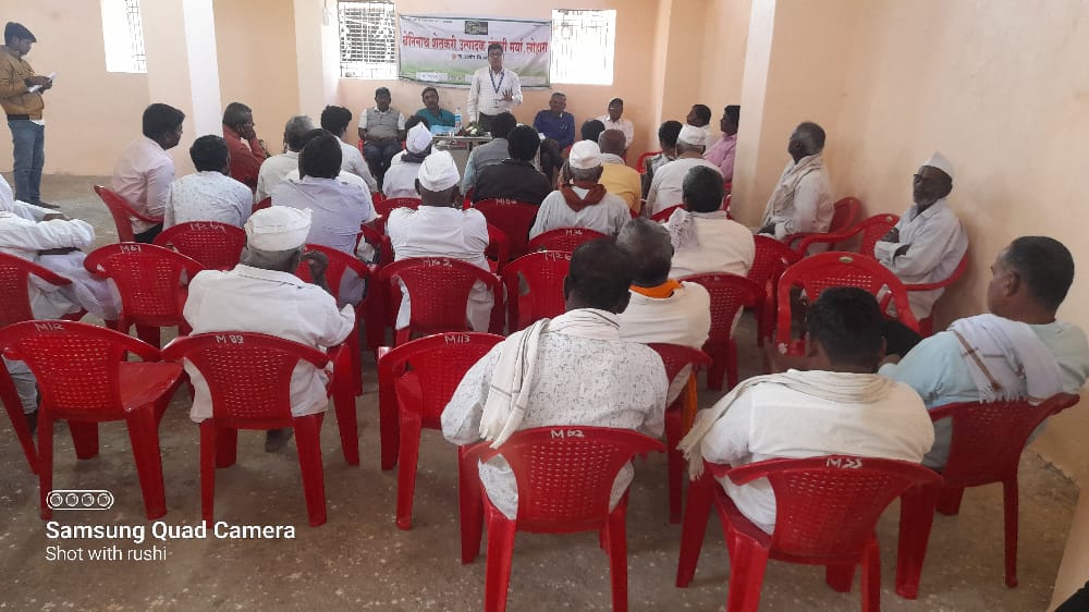 बेनीनाथ शेतकरी उत्पादक कंपनीची त्रैवार्षिक आढावा बैठक संपन्न