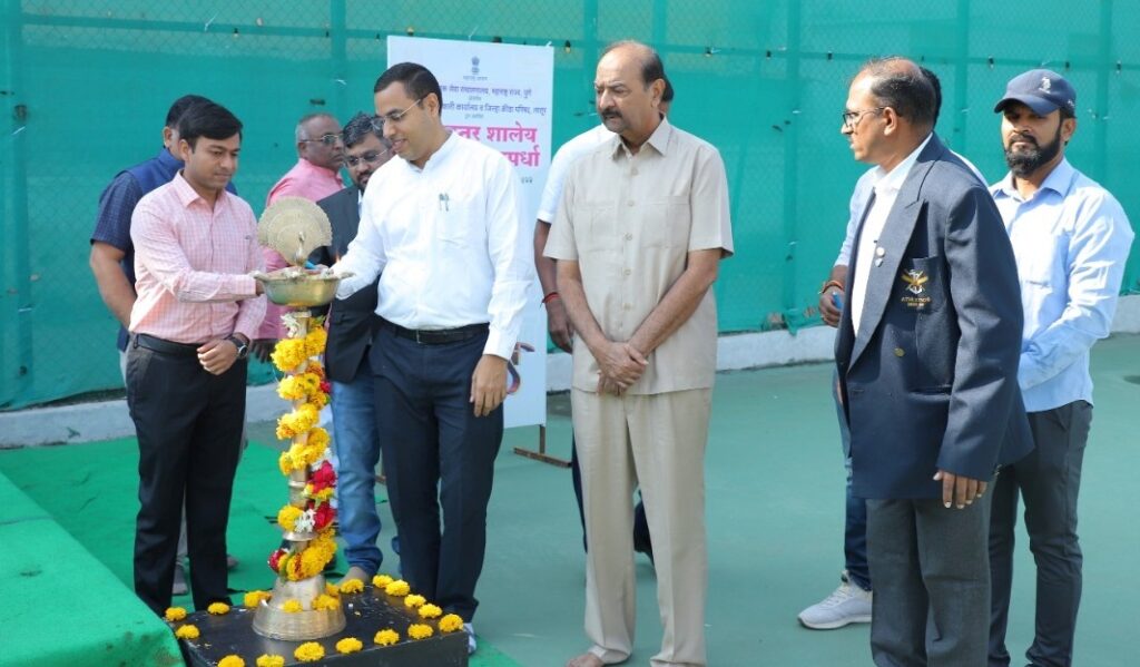 लातूर जिल्ह्यात लॉन टेनिसचे उत्कृष्ट खेळाडू घडावेत - जिल्हाधिकारी पृथ्वीराज बी.पी.