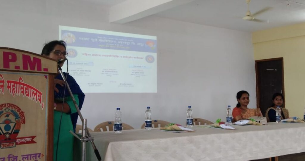 कुटुंबातली स्त्री सुदृढ असेल तर कुटुंब सुदढ असते - डॉ. मनकर्णा चिवडे पाटील