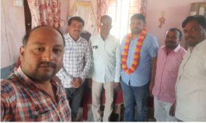 स्वराज्य शिक्षक संघटनेच्या जिल्हा अध्यक्ष पदी सूर्यकांत नागरगोजे यांची निवड
