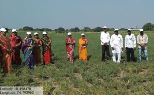 घारोळा येथे पोखरा अंतर्गत एकात्मिक कीड रोग व्यवस्थापन शेतीशाळा संपन्न