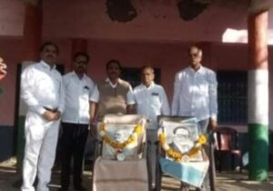 दापका जिल्हा परिषदेच्या शाळेत प्रजासत्ताक दिन साजरा
