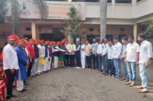 पत्रकार दिनानिमित्त पत्रकार बांधवांचा सन्मान