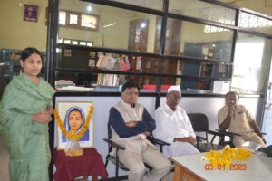 सावित्रीबाई दीन दुबळ्यांच्या आई होत्या - प्रा.ज्योती संपाळे