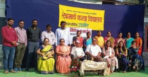 श्यामार्य कन्या विद्यालयातील नामदेव चोपडे यांचा सेवानिवृत्ती निमित्त सत्कार समारंभ संपन्न