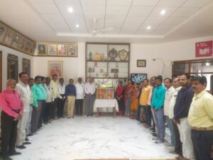 महाराष्ट्र उदयगिरी महाविद्यालयात राजमाता जिजाऊ आणि स्वामी विवेकानंद यांची जयंती साजरी