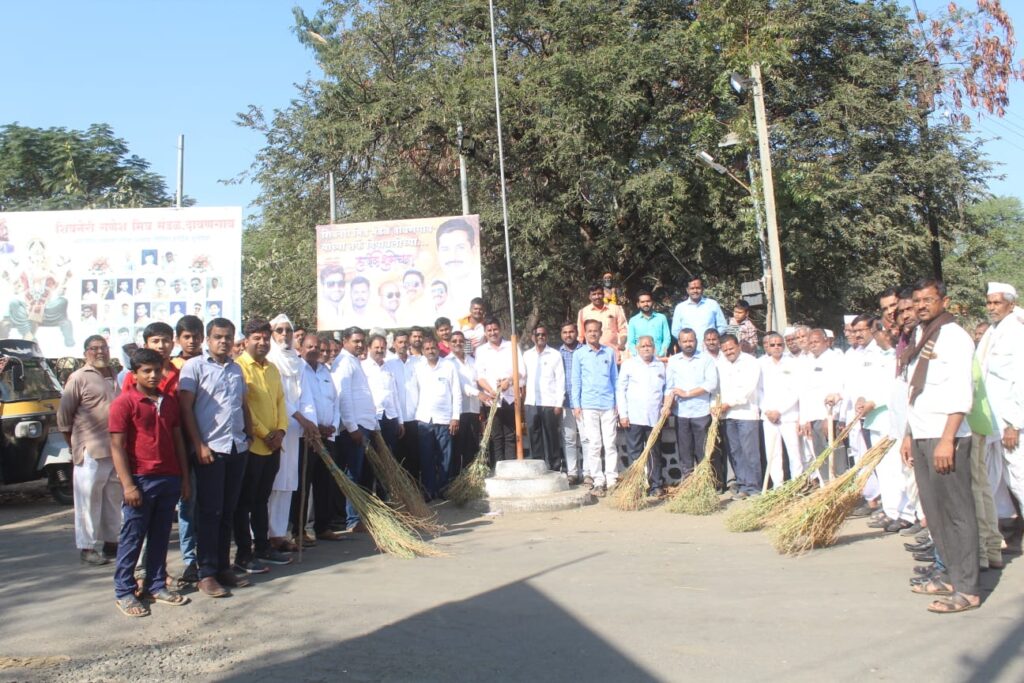 दावणगाव येथे ग्राम विकासाचे विविध उपक्रम संपन्न