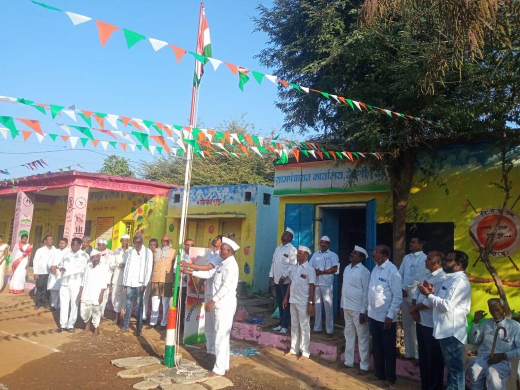 देवणी तालुक्यात विविध ठिकाणी प्रजासत्ताक दिन उत्साहात साजरा