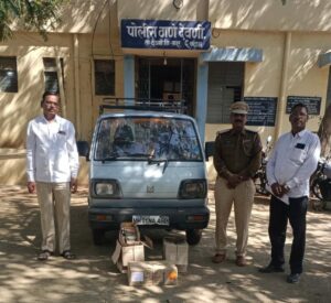 देवणी पोलीसांची अवैध धंद्यावर कारवाई; देशी/ विदेशी दारू सह एकूण 1,66,810/- रुपयाचा मुद्देमाल हस्तगत