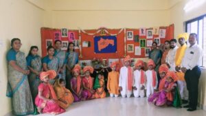 सम्राट चंद्रगुप्त मौर्य इंटरनॅश्नल स्कूल मध्ये मराठी राजभाषा दिवस उत्साहात साजरा